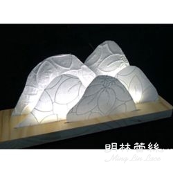 【小天馬-DIY飾品禮盒】DIY山水蕾絲燈飾