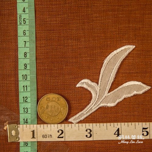 花朵蕾絲-甜美可愛日系小草花片-長約9公分-單朵