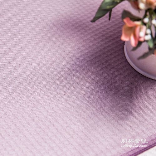 布碼蕾絲-拉雪兒蕾絲法式浪漫簡約網紗花邊-寬約170公分(紫色)