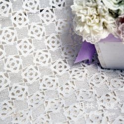 Cloth code lace - three-dimensional water soluble lace European classical simple geometric totem lace - about 104 cm wide