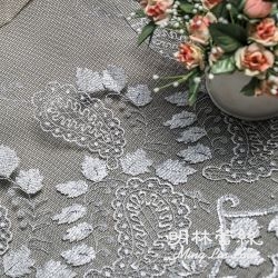 Cloth Code Lace-Mesh Lace European Classical Gorgeous Leaf European Totem Lace-About 145 cm wide