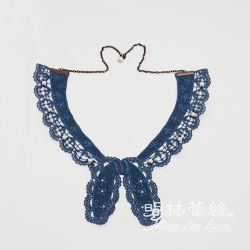 【明林蕾絲-小天馬】精緻蕾絲蝴蝶結領片項鍊-MIT台灣製精品-寬23cmx高22cm 【明林蕾絲-小天馬】精緻蕾絲蝴蝶結領片項鍊-MIT台灣製精品-寬23cmx高22cm