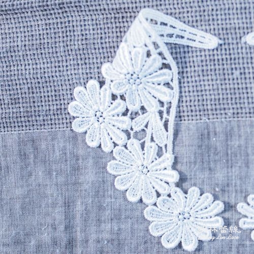 Lace Collar - French Romantic Wedding Hollow Flower Collar - Inner circumference 19.5 cm - Peripheral 19.5 cm - Single piece
